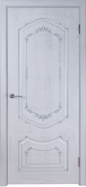 Дверь межкомнатная Флоренция 1 эмаль и лак эмаль белая глухая 600x2000 1 Emal