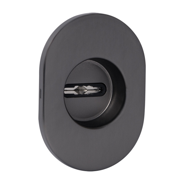 Накладка Fuaro (Фуаро) на сувальдный замок ESC.S-auto.RLR/U/R.477 GR-23 графит (1шт.)