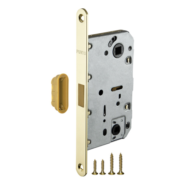Защелка Punto (Пунто) врезная магнитная ML96WC-50/BL GP (золото) блистер