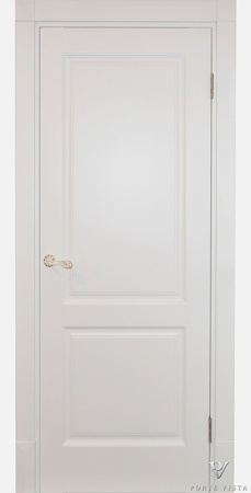 Дверь межкомнатная Парма натуральный шпон эмаль все цвета глухая 600x2000 Emal Vse