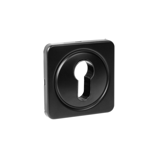 Накладка Fuaro (Фуаро) на цилиндр ESC.C.MSC/K.62 BL-24 черный (1 шт.)