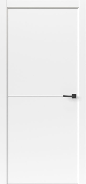 Дверь межкомнатная Тамбурат Лайт Геометрия (Tamburat Light Geometry) 4302 покрытие полипропилен supermatt 600x2000 Белый