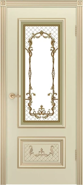 Межкомнатная дверь «Дуэт R-0 В3 ДО»