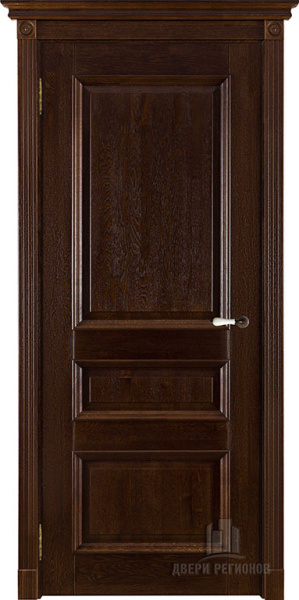 Дверь межкомнатная Афродита массив античный орех глухая 600x2000 Antichnyy Orekh