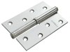 Петля разъемная MSD 100X70X2.5 SN L левая, врезная, цвет белый никель, сталь