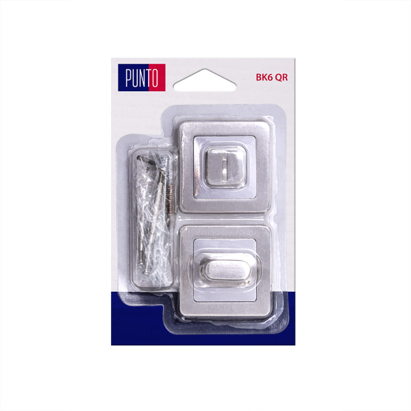 Ручка Punto (Пунто) поворотная LM/A BK6.K.QR52 SN/CP-3 матовый никель/хром