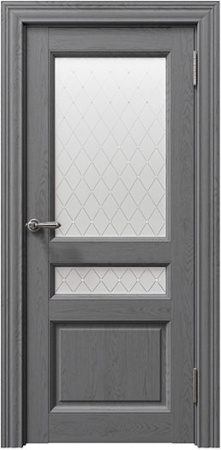 Дверь межкомнатная Соренто (Sorrento) 80014 экошпон керамик серена остекленная 600x2000 80014 Atratsit