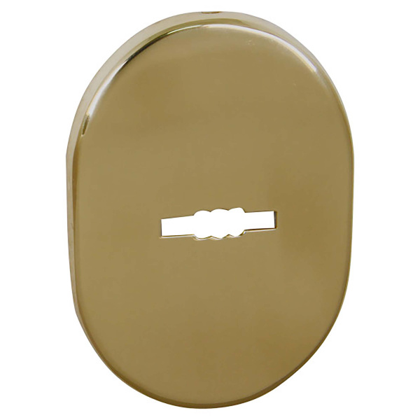 Накладка Fuaro (Фуаро) на сувальдный замок ESC.S.SF/OV.475 (ESC 475) GP латунь