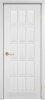 Дверь межкомнатная Лондон 2 массив эмаль белая