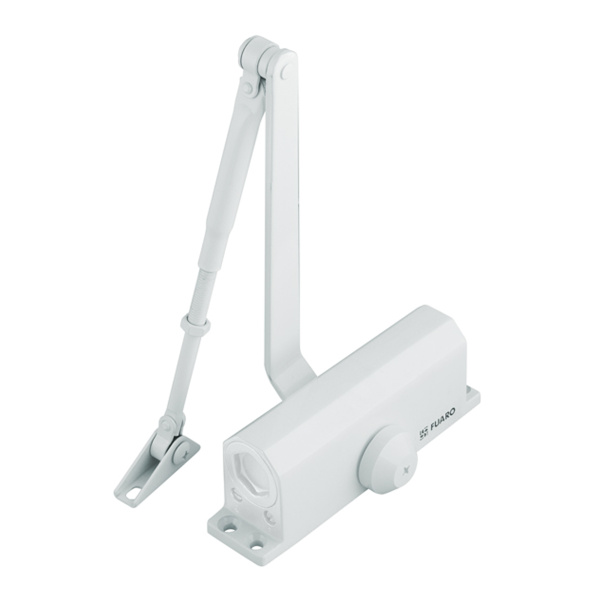 Доводчик Fuaro (Фуаро) дверной DC20-2 (DC-202) WH до 45 кг (белый)