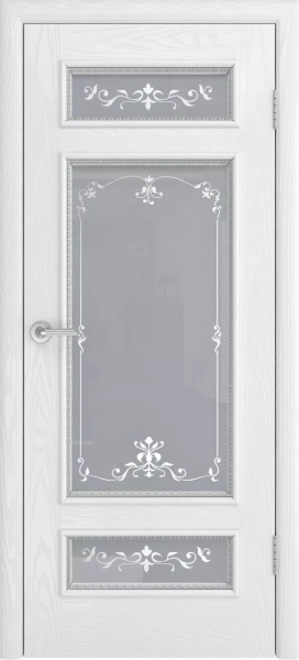 Межкомнатная дверь «Голд-4 ДО» 2000 x 600 Белоснежный