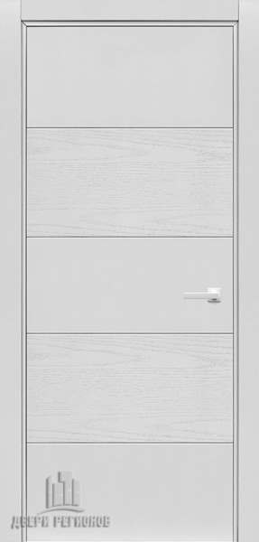 Дверь межкомнатная S1 натуральный шпон 600x2000 Eko Belaya