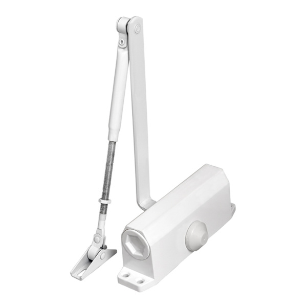 Доводчик Punto (Пунто) дверной SDC2030 WH 40-55 кг (белый)