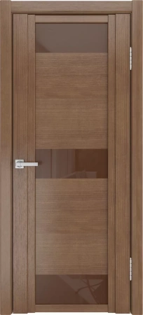 Межкомнатная дверь «QDO R, ДО» 2000 x 900 Дуб янтарь