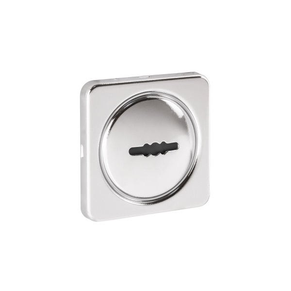 Накладка Fuaro (Фуаро) на сувальдный замок ESC.S-auto.MSC/K.62 с авт.шторками CP-8 хром (1шт.)