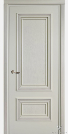 Дверь межкомнатная Франческа 2 натуральный шпон эмаль все цвета глухая 600x2000 2 Emal