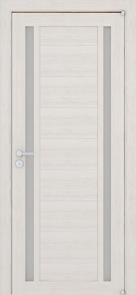 Дверь межкомнатная LIGHT 2122 экошпон шоко велюр остекленная 600x2000 2122 Kapuchino