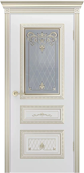 Межкомнатная дверь «Трио Корона В3, ДГ»