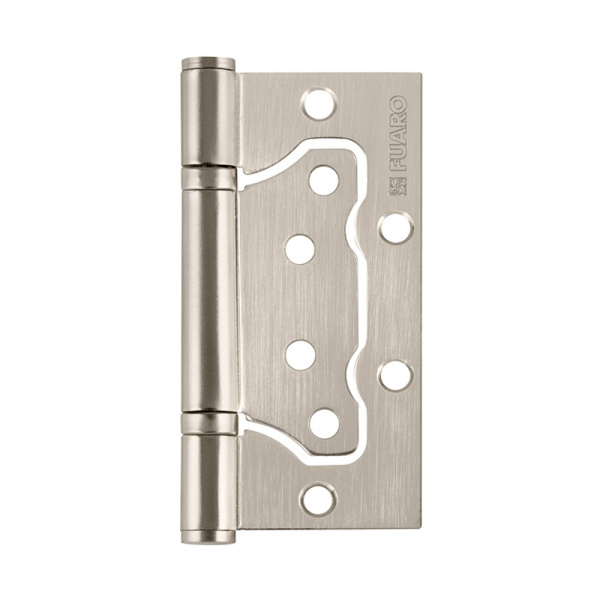Петля Fuaro (Фуаро) универсальная без врезки IN4300W SN (300-2BB 100x2) мат. никель