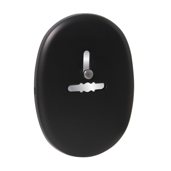 Накладка Fuaro (Фуаро) на сувальдный замок ESC.S-lift.ECO/OV.476 (ESC 476 eco) с шторкой BL черный