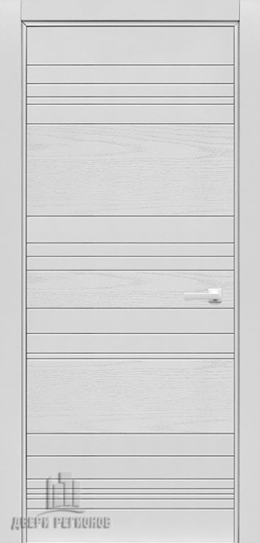 Дверь межкомнатная S3 натуральный шпон 600x2000 Eko Belaya