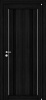 Дверь межкомнатная LIGHT 2190 экошпон шоко велюр остекленная