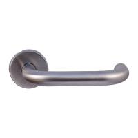 Ручки дверные V0190 INOX (нержавеющая сталь) тех. уп.