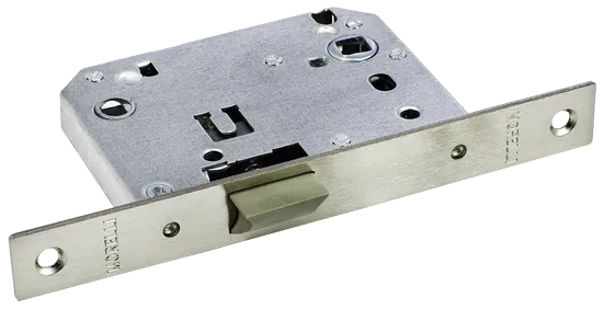 2070P SN, защелка бесшумная сантехническая, цвет - никель