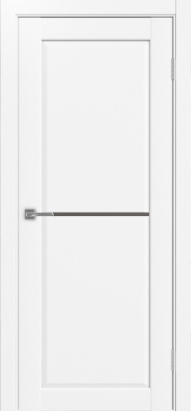 Сицилия_712.12 ЭКО-шпон 90*200 Белый снежный Бронза матовое