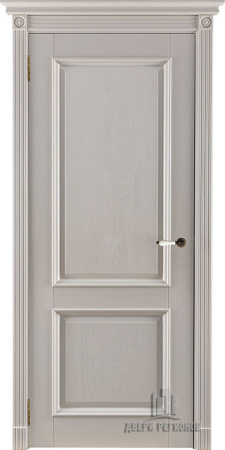 Дверь межкомнатная Афина массив античный орех глухая 900x2000 Emal Slonovaya