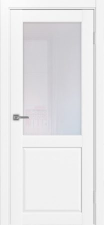 Сицилия_702.21 ЭКО-шпон 90*200 Белый снежный Прозрачное