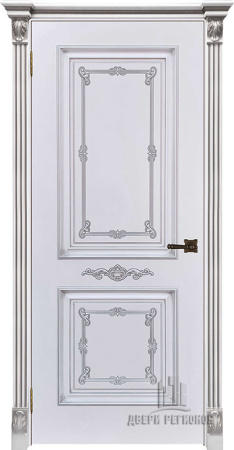 Дверь межкомнатная Багет 31 эмаль и лак эмаль белая