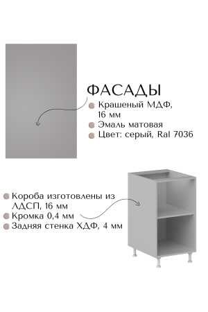 Готовый кухонный гарнитур БЕАТРИС 8