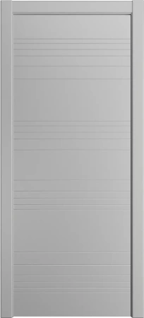 Межкомнатная дверь «ID-E, ДГ» 2000 x 700 RAL 9010