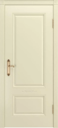 Межкомнатная дверь «Аккорд В1 ДГ» 2000 x 600 Слоновая кость