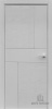 Дверь межкомнатная Fusion натуральный шпон grigio (ral 7015) глухая 700x2000 Chiaro Patina