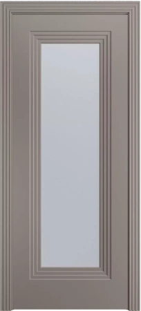 Межкомнатная дверь «Каролина-1 ДО» 2000 x 600 Темно-серый
