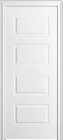 Межкомнатная дверь «Манхэттен-4 ДГ» 2000 x 600 belyy