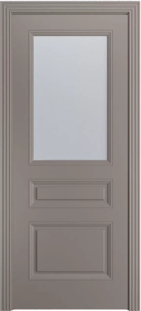 Межкомнатная дверь «Манхэттен-3 ДО» 2000 x 700 Темно-серый
