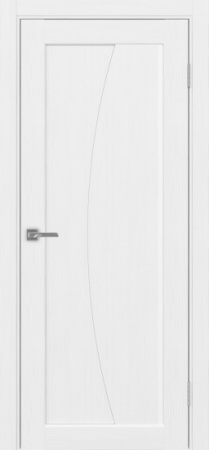 Сицилия_721.11 ЭКО-шпон 80*200 Белый лёд ОФ МДФ