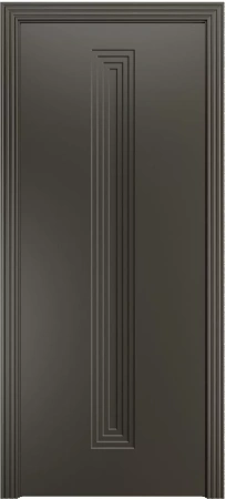 Межкомнатная дверь «Каролина-4 ДГ» 2000 x 900 Гриджио