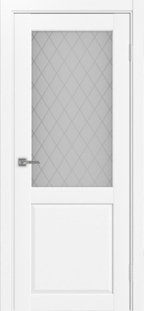 Сицилия_702.21 ЭКО-шпон 70*200 Белый снежный Кристалл б.цв