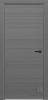 Дверь межкомнатная Linea натуральный шпон chiaro patina argento (ral 9003) глухая 900x2000 Grigio Ral
