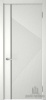 Дверь межкомнатная Графика 8 экошпон 600x2000 Белый