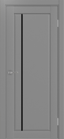 Сицилия_711.12 ЭКО-шпон 80*200 Серый LACчерный