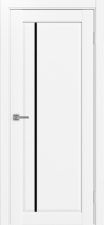 Сицилия_711.12 ЭКО-шпон 80*200 Белый снежный LACчерный