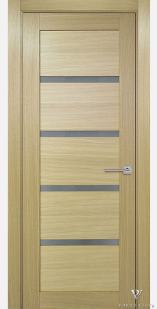 Дверь межкомнатная Корса 4 шпон Дуба натуральный шпон цвета на выбор глухая 600x2000 4 Tonirovka