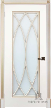 Дверь межкомнатная Элегант эмаль и лак эмаль белая 600x2000 Emal Belaya