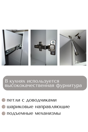 Готовый кухонный гарнитур МИЛАНА 3