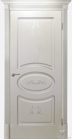 Дверь межкомнатная Валенсия 2 натуральный шпон эмаль все цвета глухая 600x2000 2 Emal